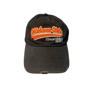 Premium headwear adjustable buckle hat Oklahoma state state Cowboys hat